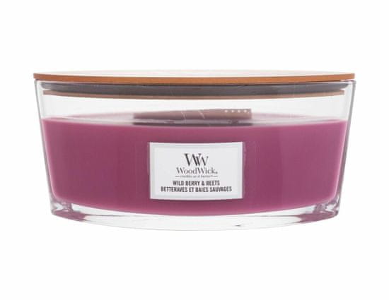 Woodwick 453.6g wild berry & beets, vonná svíčka