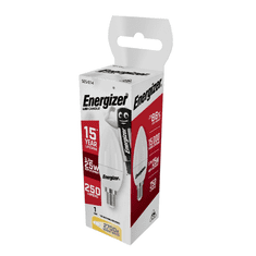 Energizer LED svíčka 3,4W, E14, 2700K, 250lm - Svíčka