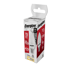 Energizer Energizer LED svíčka 5,9W, E14, 2700K, 470lm