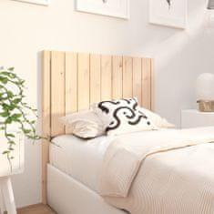 Greatstore Čelo postele 95,5 x 4 x 100 cm masivní borovice