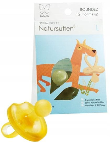 Natursutten Dudlík Classic Butterfly L