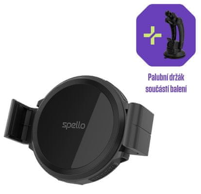 bezdrátová nabíječka Spello by Epico výkonná maximální výkon 15W 7,5W technologie Qi mobilní telefon