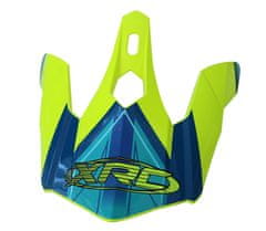 XRC Kšilt MX peak yellow fluo/blue