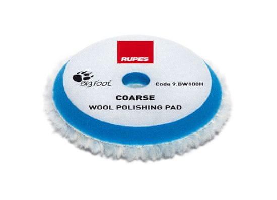 Rupes RUPES Blue Wool Polishing Pad COARSE 80/100 mm - vlněný korekční kotouč (tvrdý)