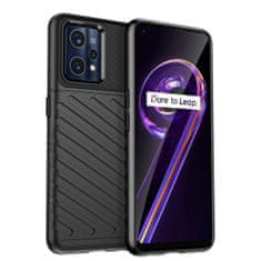 MG Thunder silikonový kryt na Realme 9 Pro Plus, černý