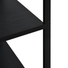 Petromila Skříňka na mikrovlnku černá 60x39,6x79,5 cm kompozitní dřevo