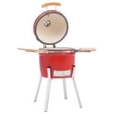 Greatstore Kamado Zahradní gril a udírna keramický 81 cm