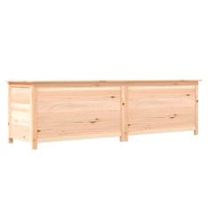 Greatstore Zahradní box na podušky 200 x 50 x 56 cm masivní jedlové dřevo