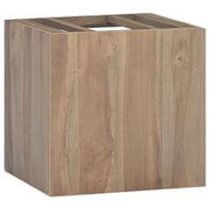 Vidaxl Nástěnná koupelnová skříňka 46 x 25,5 x 40 cm masivní teak