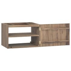 Vidaxl Nástěnná koupelnová skříňka 60 x 39 x 40 cm masivní teak