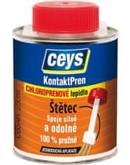 Lepidlo Ceys Contactpren se štětcem, 250 ml