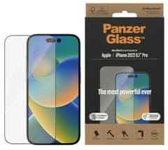 PanzerGlass Ochranné sklo pro Apple iPhone 14 Pro 2022 6.1" s instalačním rámečkem