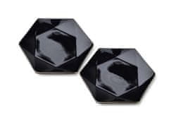 Mondex RALPH BLACK Sada 2 dezertních talířů 24,5 cm x 21 cm x v2 cm