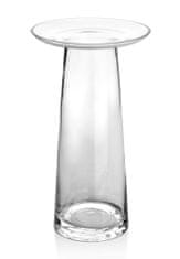Mondex SERENITE Váza s límcem v25x14,5 transparentní