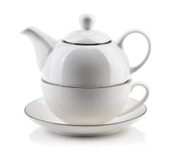 Mondex Čajová konvice SIMPLE s šálkem Čaj pro jednoho
