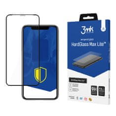 3MK HardGlass Max Lite - ochranné sklo pro Apple iPhone 11 Pro Max - Černá KP21048