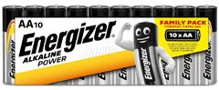 Energizer Tužkové baterie Alkaline Power Family AA 10pack