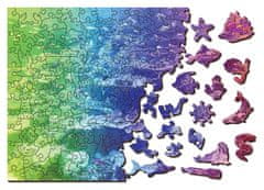 InnoVibe Wooden City Dřevěné puzzle Korálový útes 2v1, 100 dílků EKO