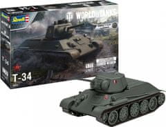 Revell  Plastic ModelKit World of Tanks 03510 - T-34 (1:72)