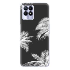 iSaprio Silikonové pouzdro - White Palm pro Realme 8i