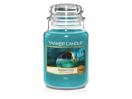 Yankee Candle VONNÁ SVÍČKA CLASSIC, vůně měsíční zátoky - citrusy, eukalyptus, ambra a cedr. 623g. Moonlit Cove - LAST PARADISE