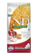 N&D LG DOG Puppy M/L Chicken & Pomegranate 12kg