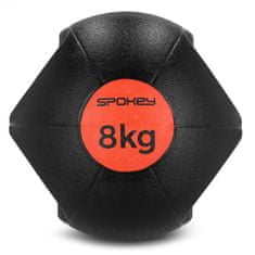 Spokey GRIPI Medicinbal s úchyty, 8 kg