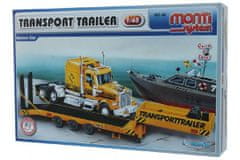 Seva  Stavebnice Monti System MS 46 Transport Trailer Western Star 1:48 v krabici 32x20,5x7,5cm