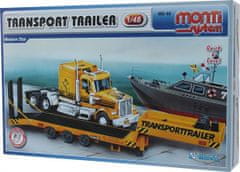 InnoVibe Stavebnice Monti System MS 46 Transport Trailer Western Star 1:48 v krabici 32x20,5x7,5cm