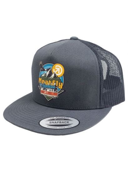 MEATFLY kšiltovka THUNDERBOLT Trucker charcoal