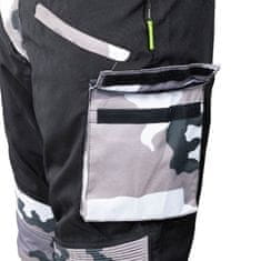 W-TEC Pánské moto kalhoty Kaamuf Barva Black Camo, Velikost 5XL