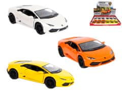 Mikro Trading Auto Lamborghini Huracan LP610-4 13 cm 1:36 kov zpětný chod