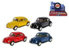 Mikro Trading Auto Classical Beetle 1:32 kov 13cm zpětný chod