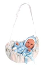 New born - realistická panenka miminko se zvuky a měkkým látkovým tělem - 36 cm