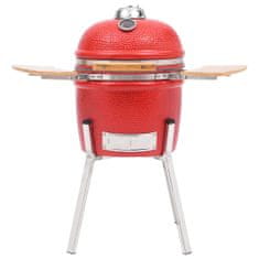 Greatstore Kamado Zahradní gril a udírna keramický 81 cm