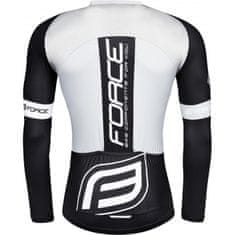 Force Dres Team Pro Plus - dl. rukáv, černo-bílý 9001438 - Velikost M