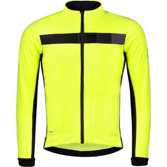 Force Bunda Frost Softshell - pánské, fluo žluto-černá