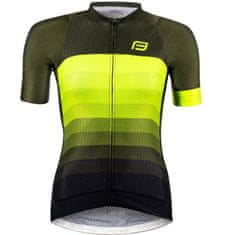 Force Dres Ascent - dámské, krátký, zeleno-žlutá fluo - Velikost M