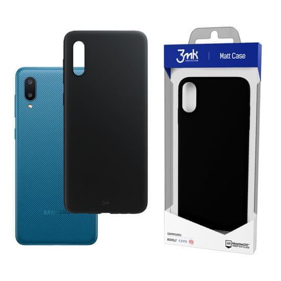 3MK Matt case pouzdro pro Samsung Galaxy M02 - Černá KP21107