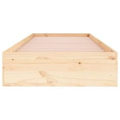 shumee Rám postele masivní dřevo 75 x 190 cm Small Single