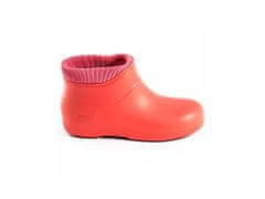 Nordic Grip Zateplené protiskluzové holinky Wets - coral, 36