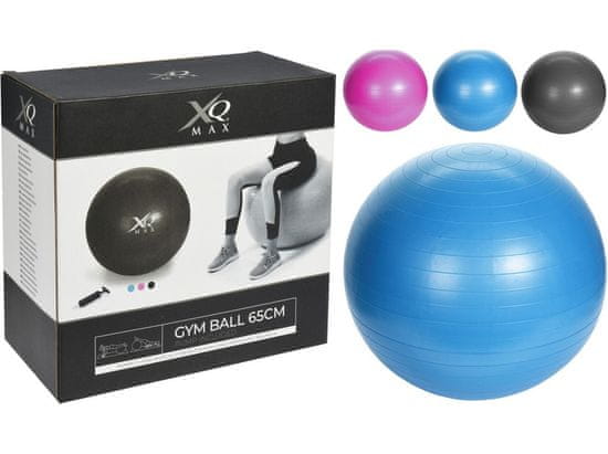 MAT míč YOGABALL pr.65cm PVC XQ MAX mix barev+pumpička