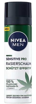 Nivea Nivea Men, Sensitive, Pěna na holení, 200 ml