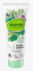 DM Alverde, Nanaminze, Zubní pasta, 75 ml 