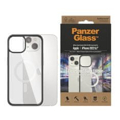 PanzerGlass ClearCase Apple iPhone 14/13 (Black edition) s MagSafe, 0413 - rozbaleno