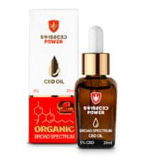 SWISS CBD POWER CBD olej 20ml – Broad spectrum 5%