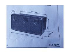 AM NOSIČE Přepravní box 103 x 50 x 45,5 cm, 154 l