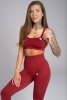 Gym Glamour Sportovní podprsenka Seamless Bordo - Gym Glamour XS bordó