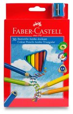 Faber - Castell Pastelky trojhranné Junior - středně silné 30 ks