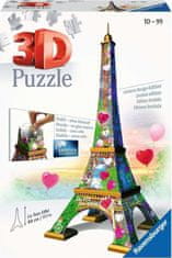 Ravensburger RAVENSBURGER 3D puzzle Eiffelova věž (Love Edition) 216 dílků